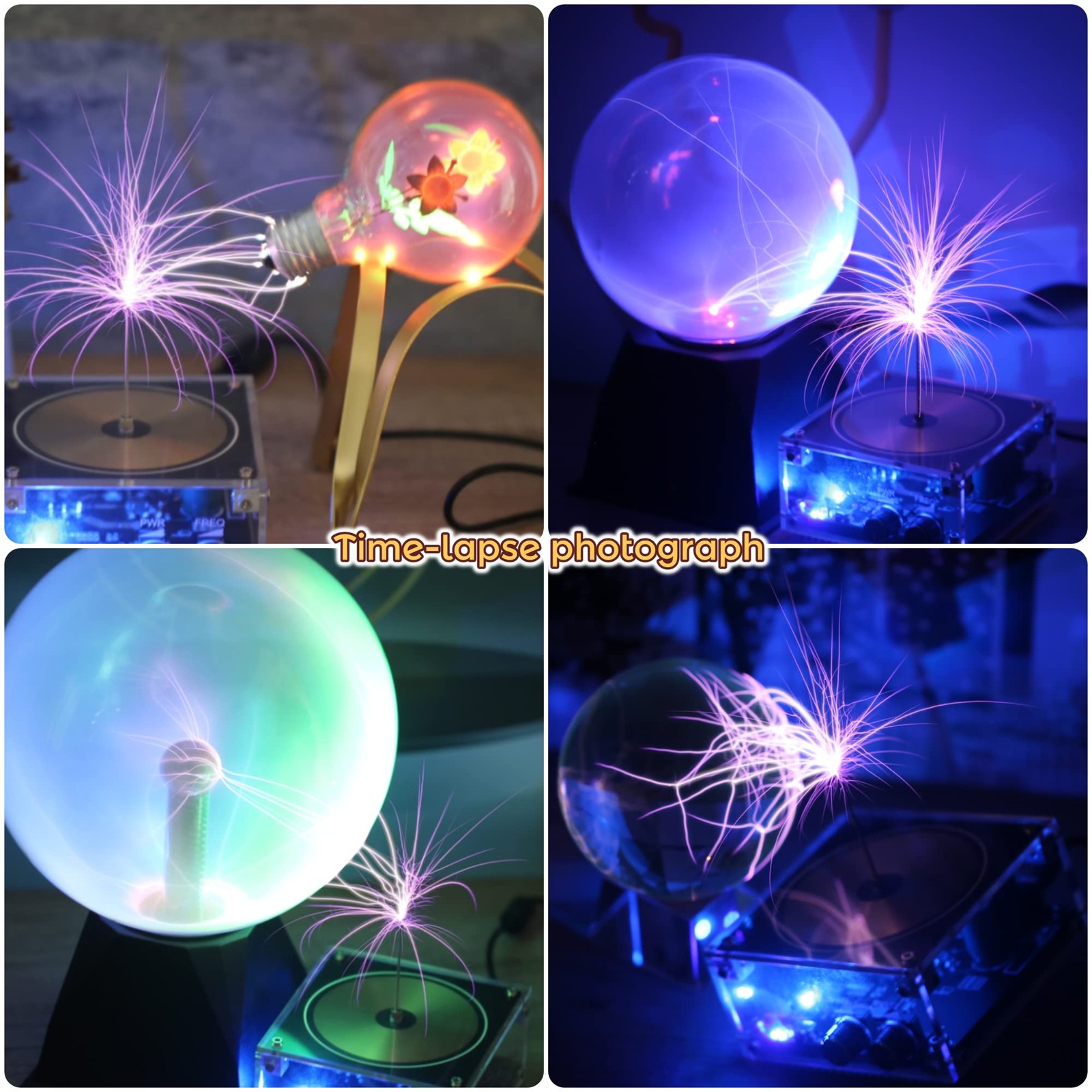 Bluetooth Music Tesla Coil Arc Plasma Loudspeaker Wireless Transmission Exper…