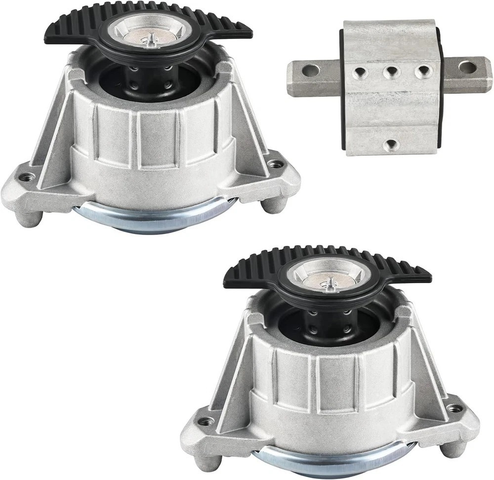 JDMON 3Pcs Engine Motor & Transmission Mount Kit Replacement for Mercedes-Benz
