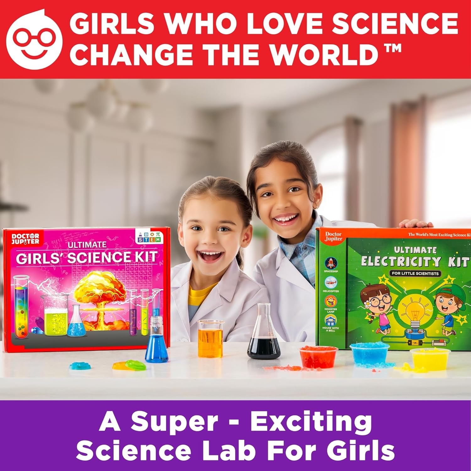 Educational Science Kit for Girls 8-14 | Fun Experiments