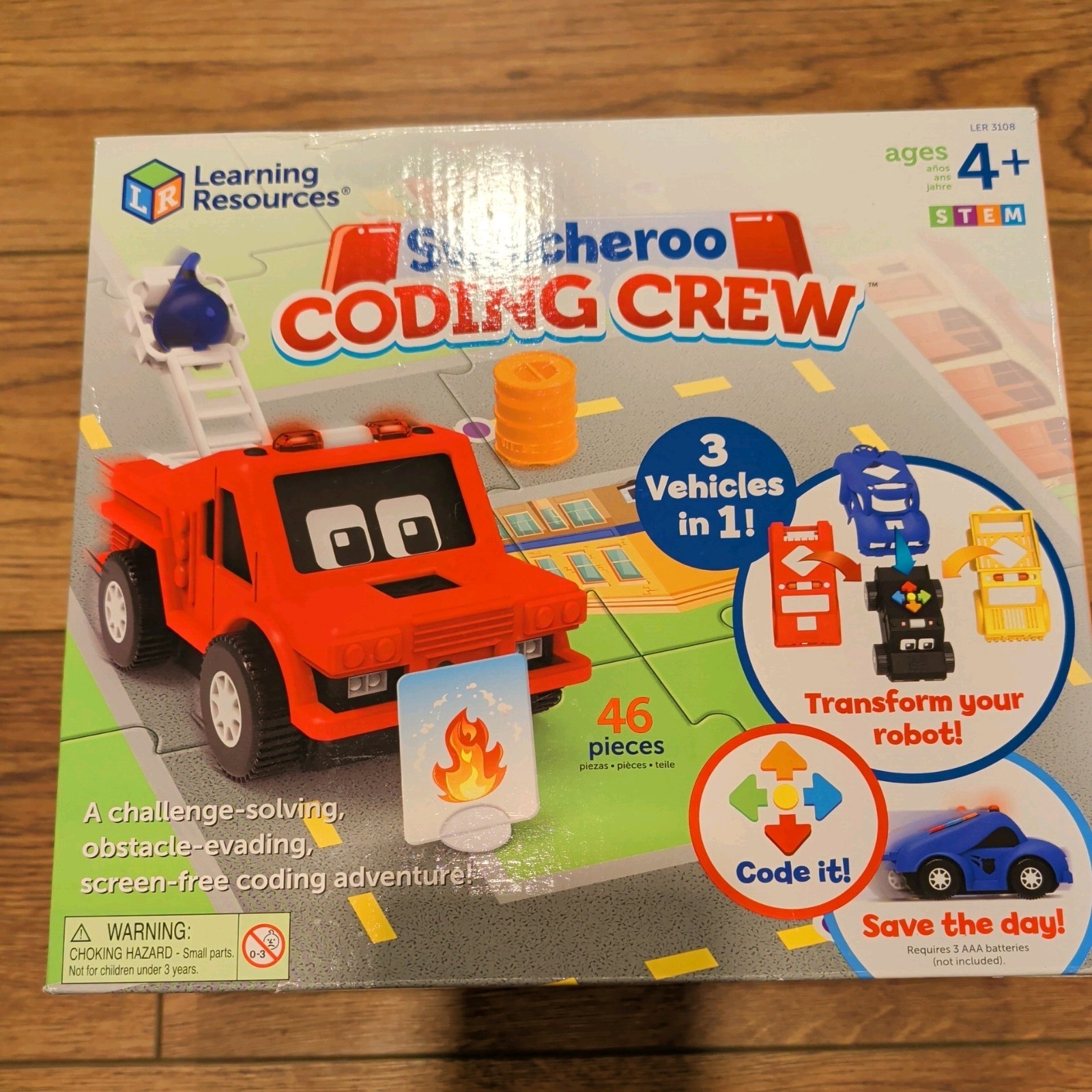 Learning Resources Switcheroo Coding Crew LER 3108 Ages 4+