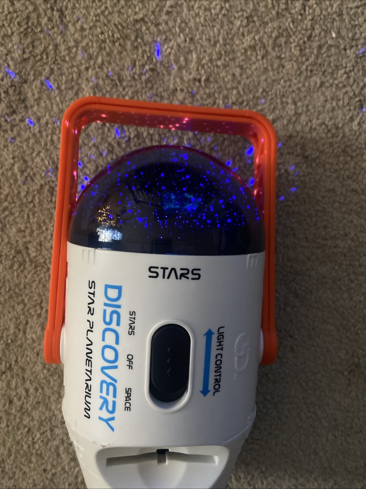 Discovery Planetarium Projector with Rotating Stars, Slide Planets Project