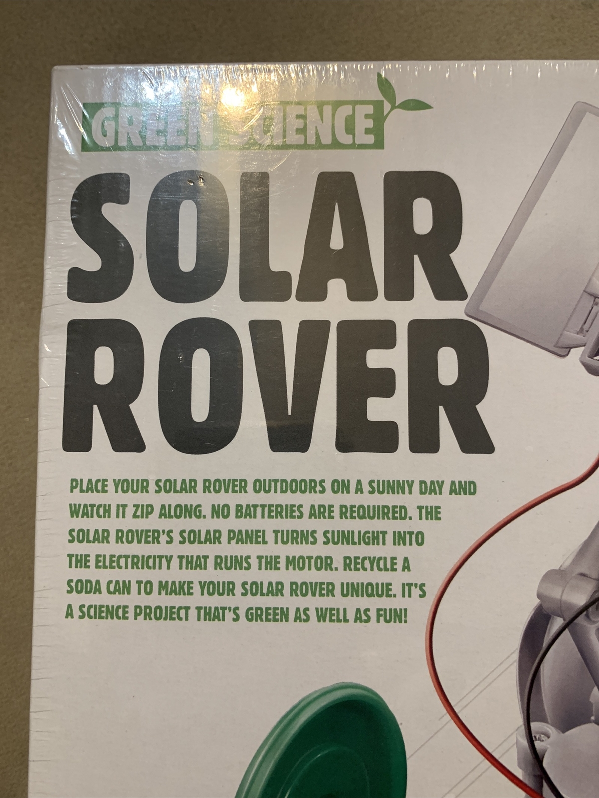 4M KIDZLABS Green Science Solar Rover NIB