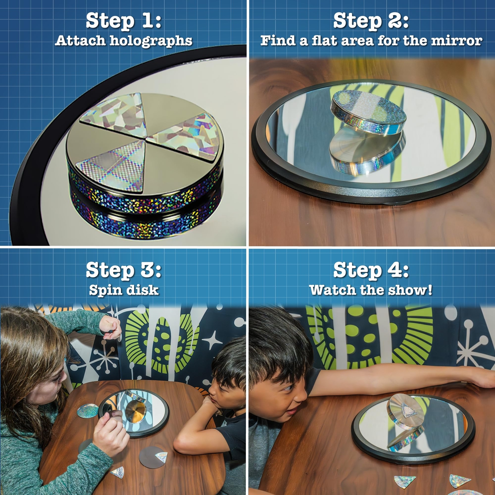 Toysmith Eulers Disk Science Kits & Toys School Learning Games for Girls Boys