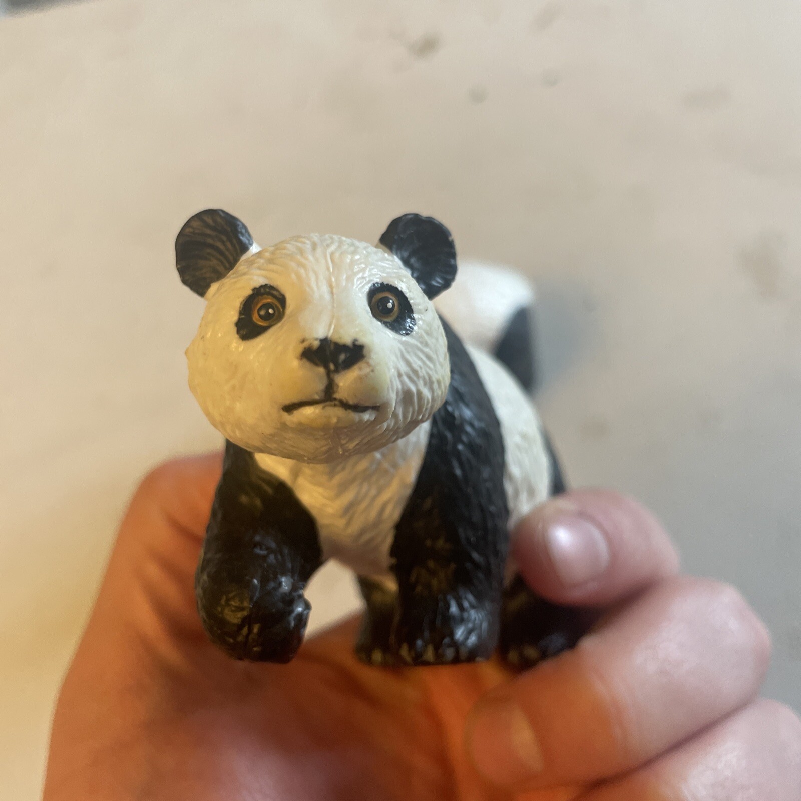 Vintage AAA Panda Bears- Heavy Plastic-PVC Animal Figures 1980’s