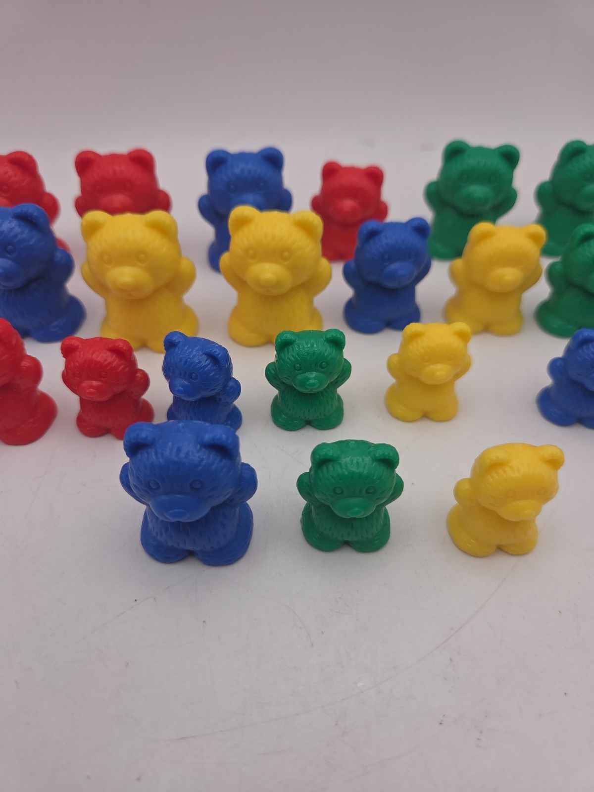 Colorful Counting Bears Learning Game Sorting Activity Rainbow