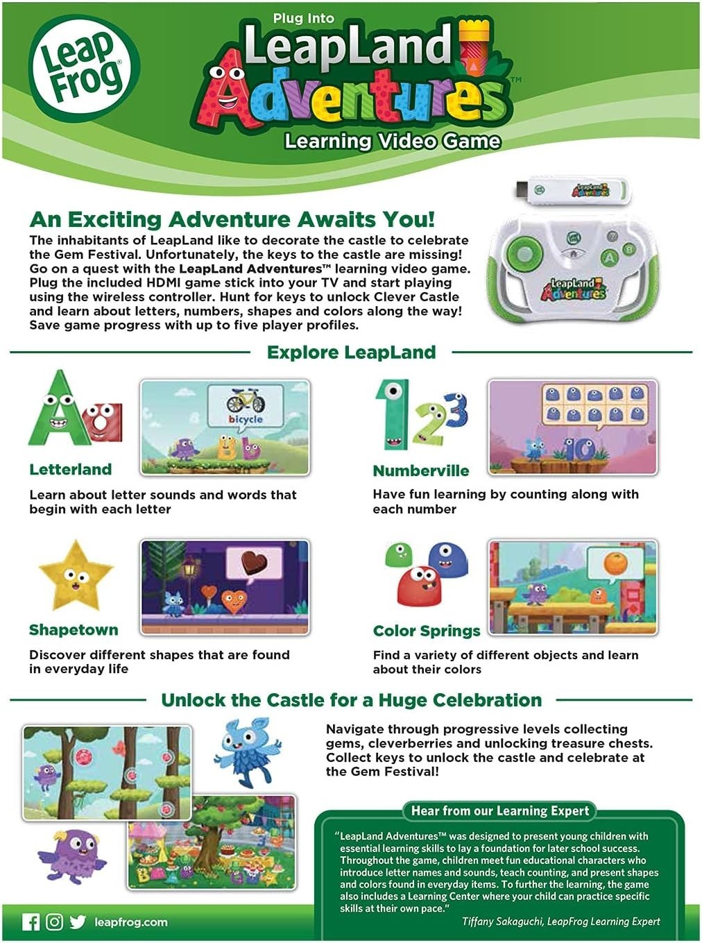 Plug-and-Play Kids Educational Game