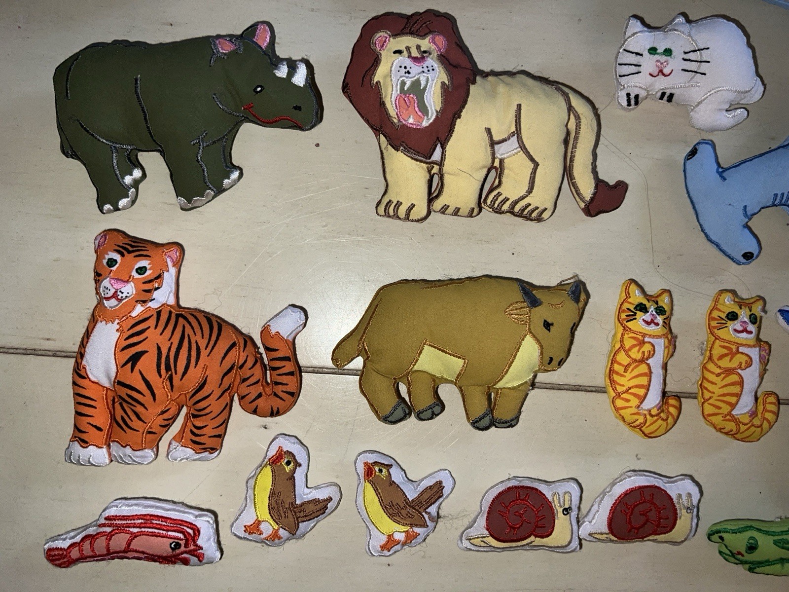Lakeshore Learning Storytelling Story Felt Board Lot Plush Replacements Animals+