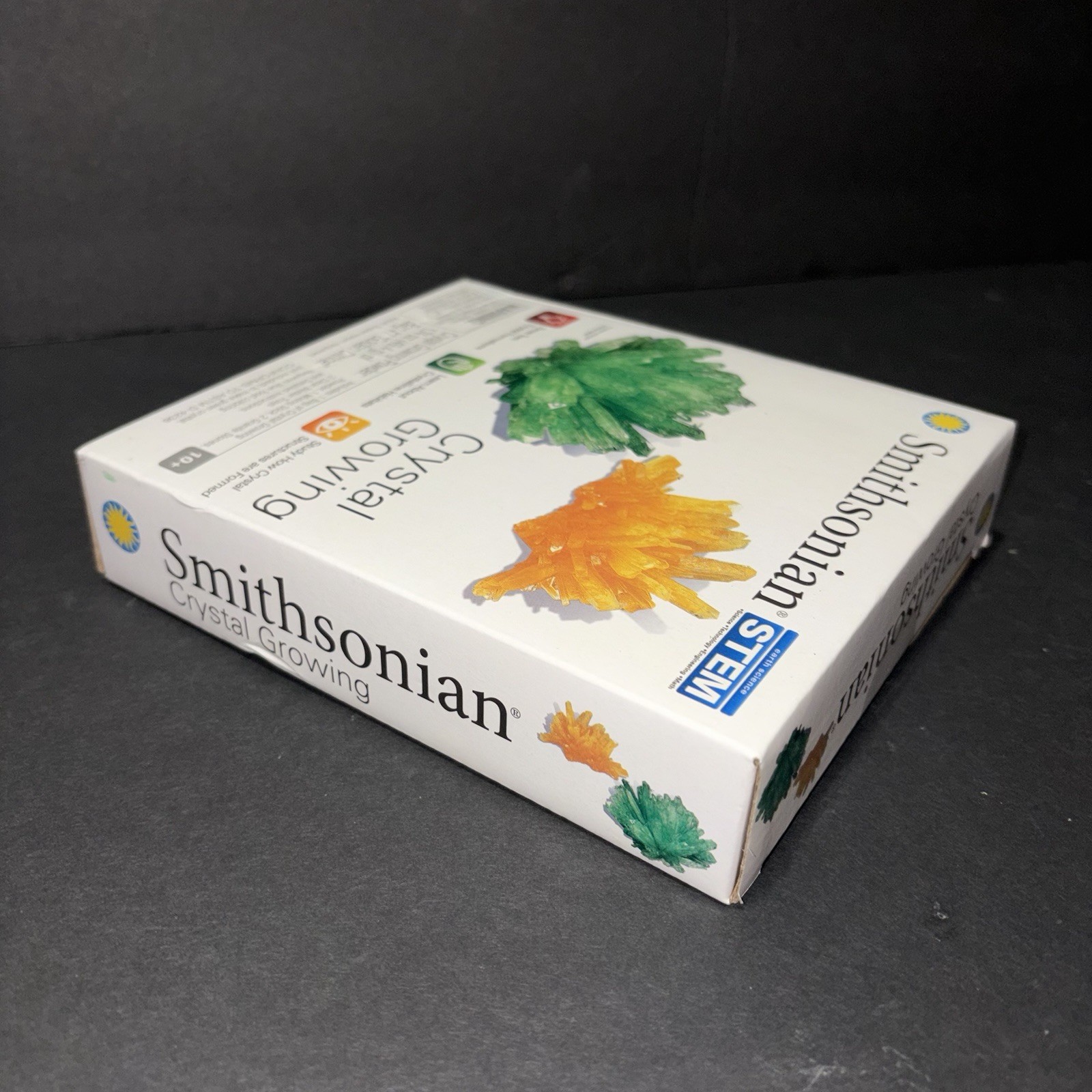 Smithsonian earth science STEM Crystal Growing Kit New in Box Age 10+