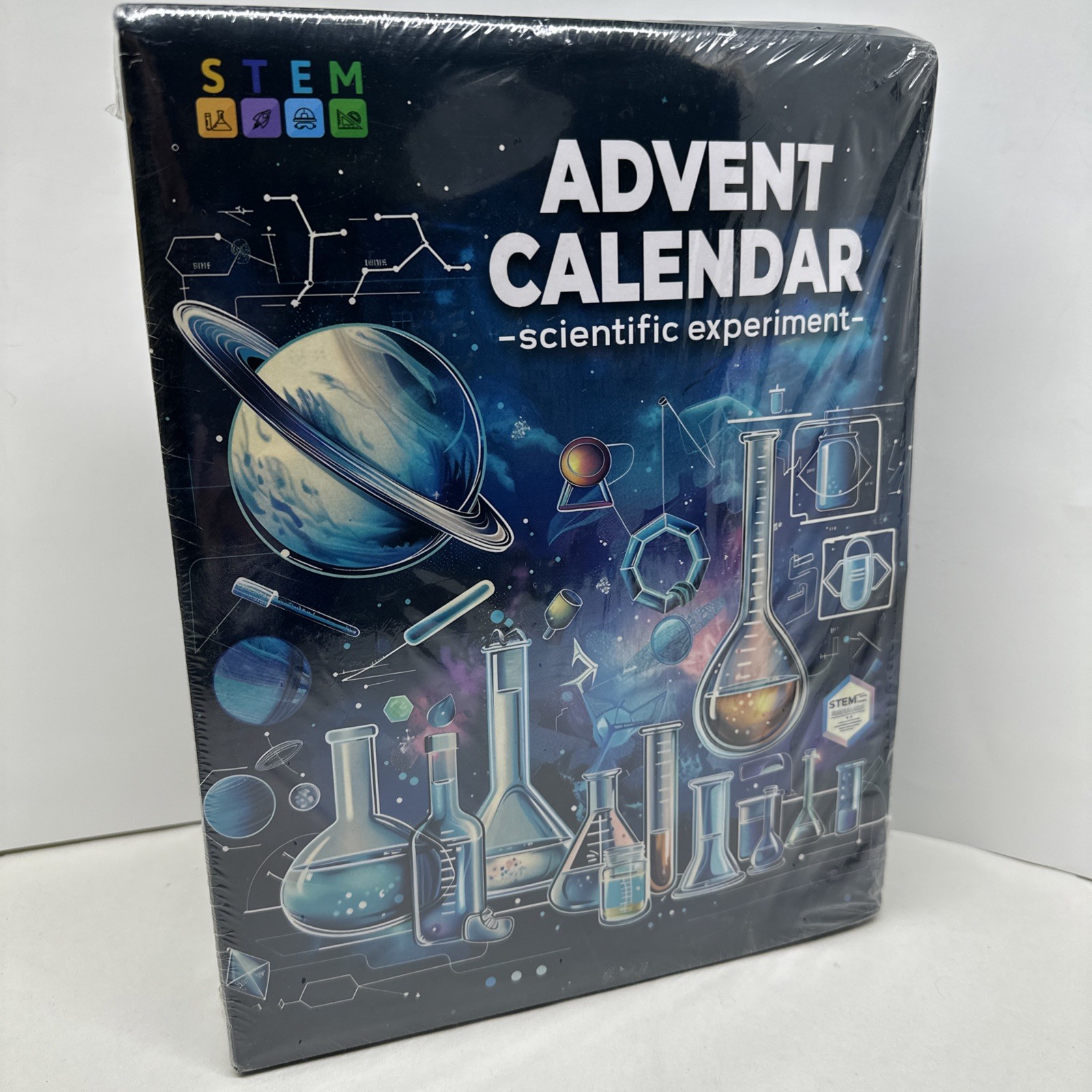 Scientific Science Lab Experiment Set Kit STEM Birthday Advent Calendar New READ