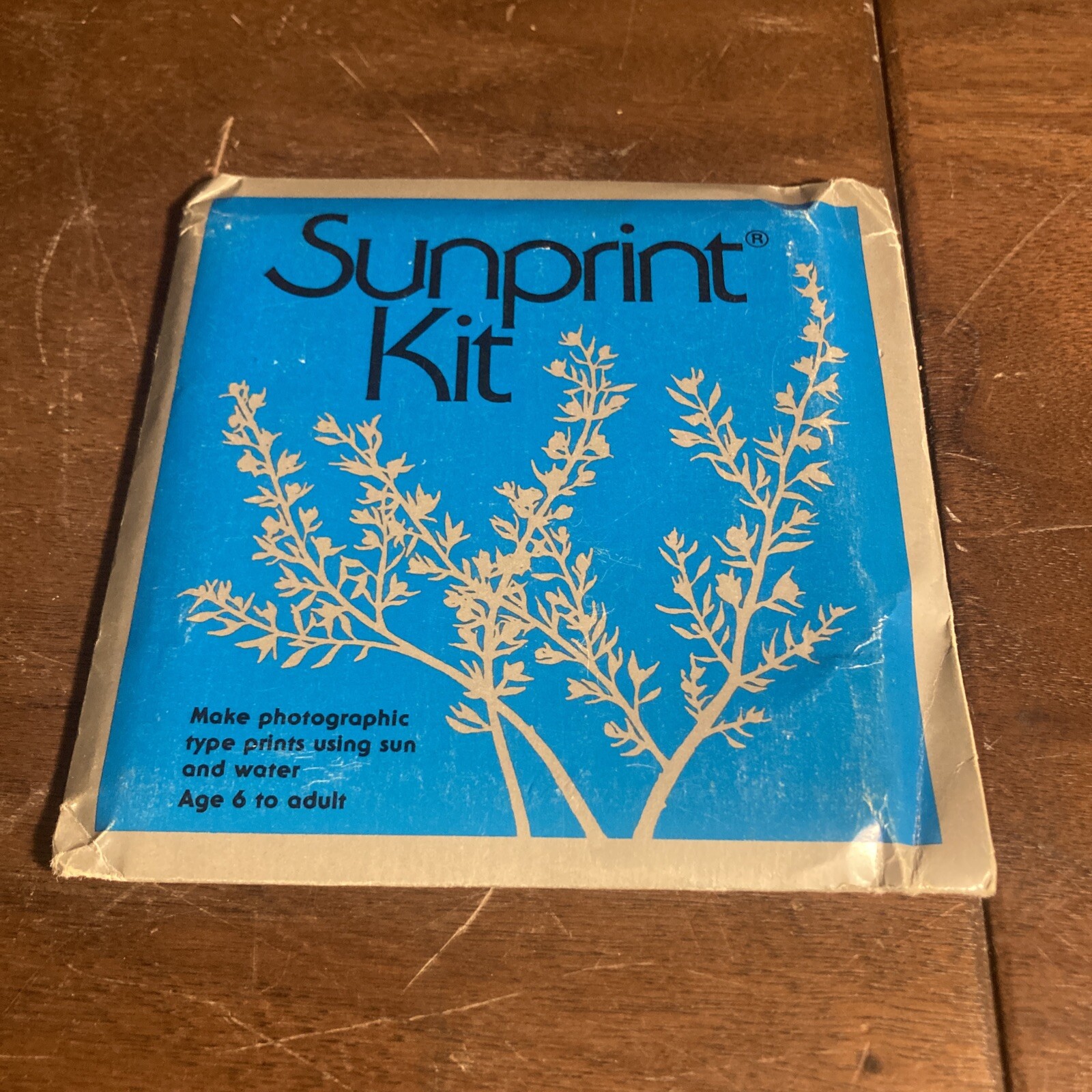 SunPrint Kit, Solar Print Paper, Sun Powered Art, 10x10cm (4x4inch) New