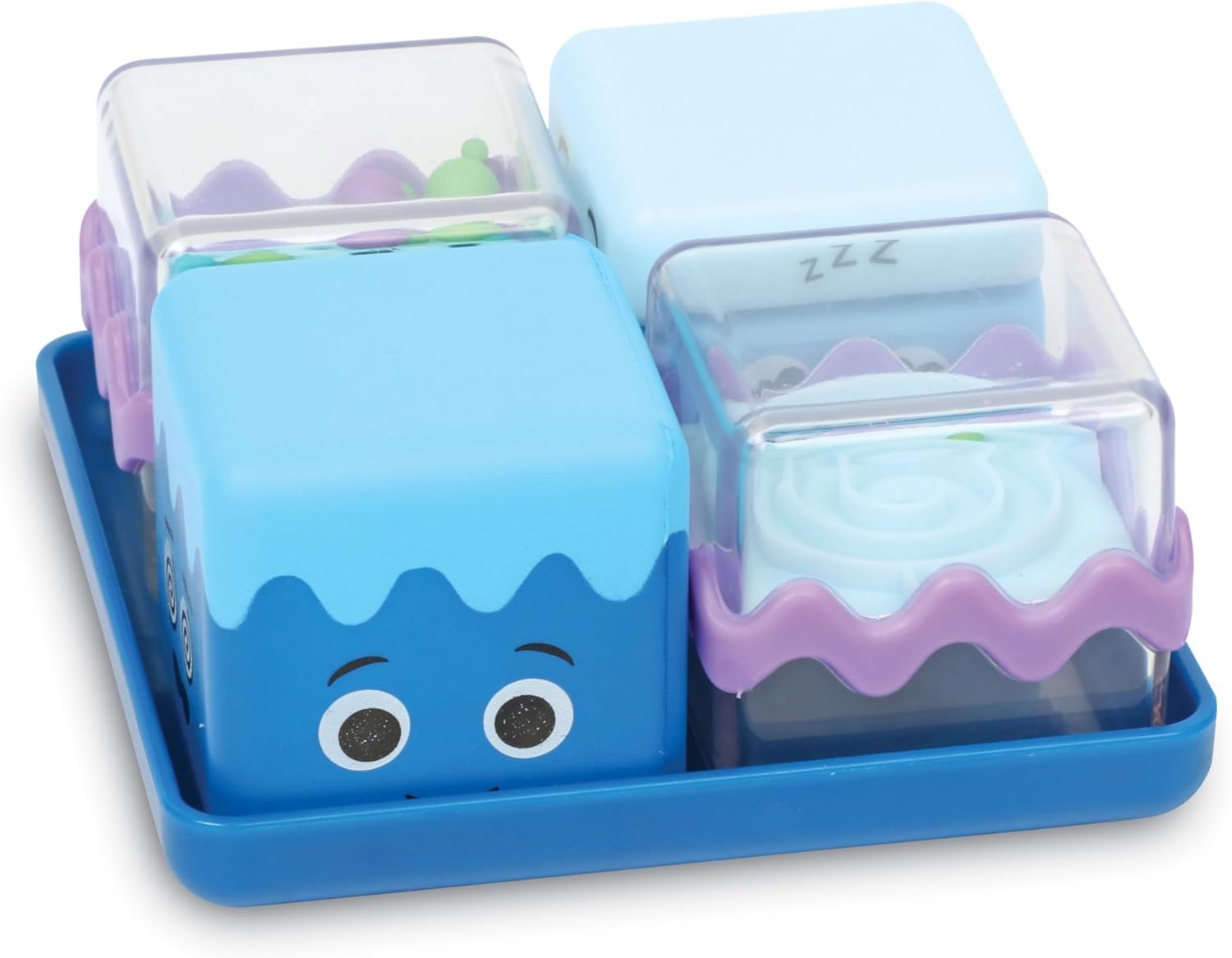 Learning Resources Cool Down Cubes, Quiet Sensory Fidget Toys for Kids Adults
