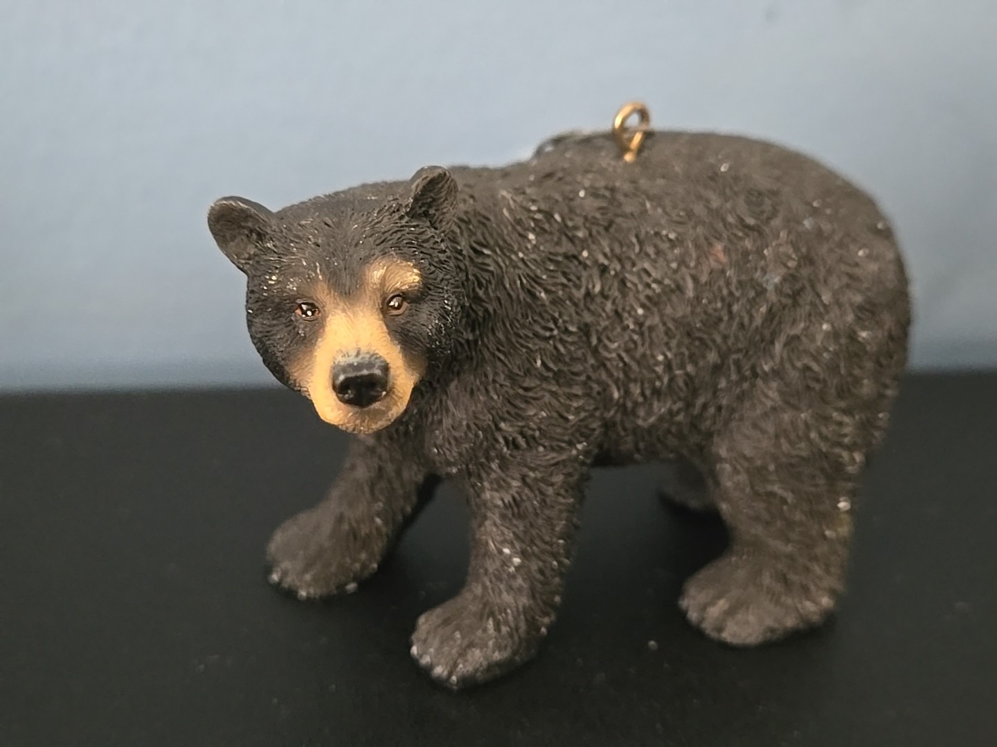 Animal Wildlife Wolf Deer Bear Bison Fox Ornament Figurine Hand Painted Resin