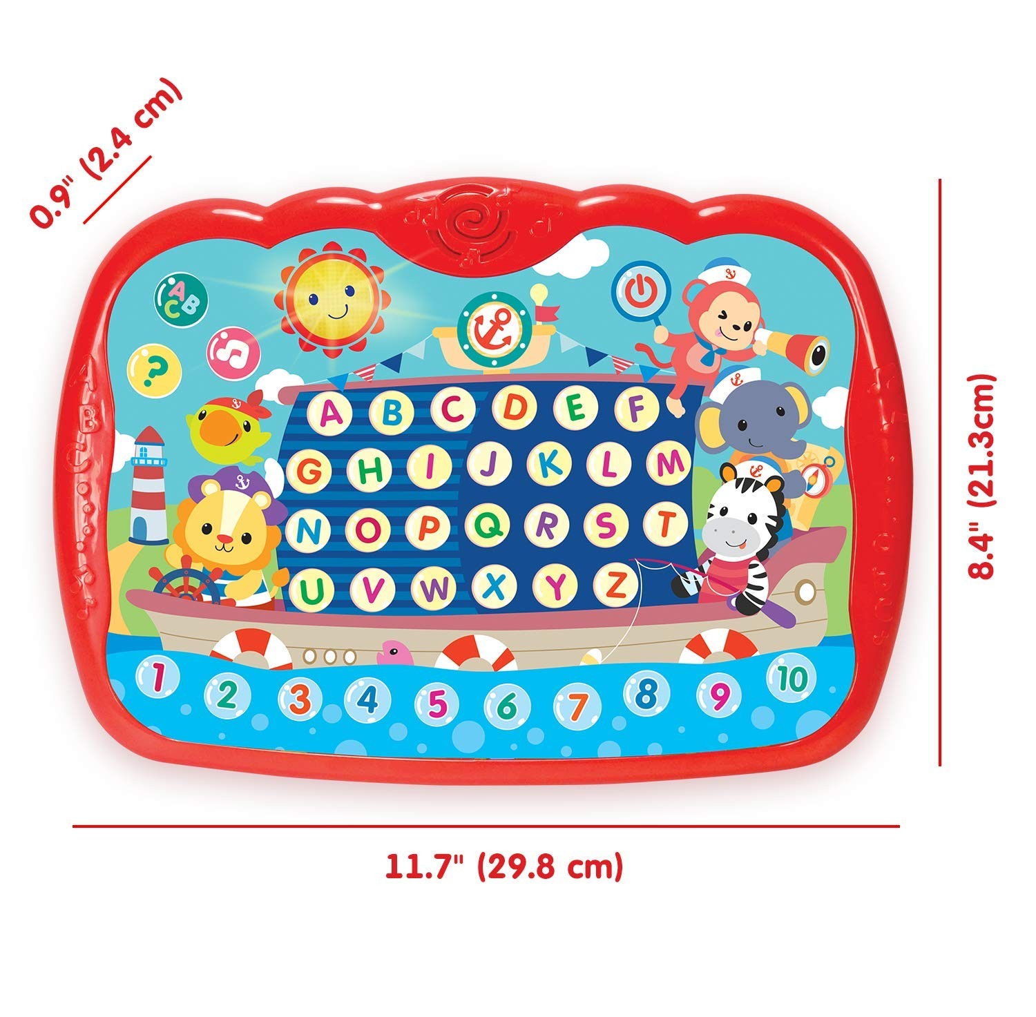 Learning for Toddlers 1-3 – Educational ABC to Learn Alphabet, Number, Music …