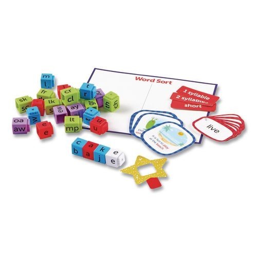 Learning Resources Skill Builders! First Grade Reading Activity Set, 88 Pieces