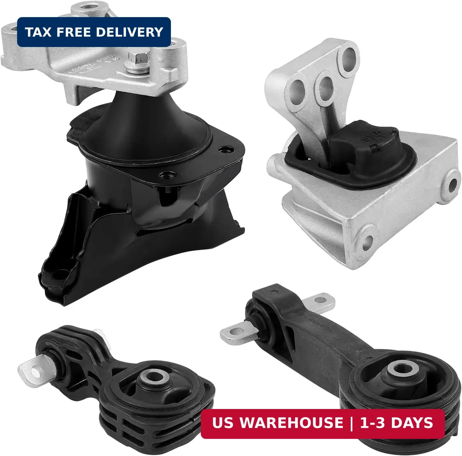 (Genuine OE Quality) Engine Motor Mount Compatible with Honda Civic 1.8L 2006-20