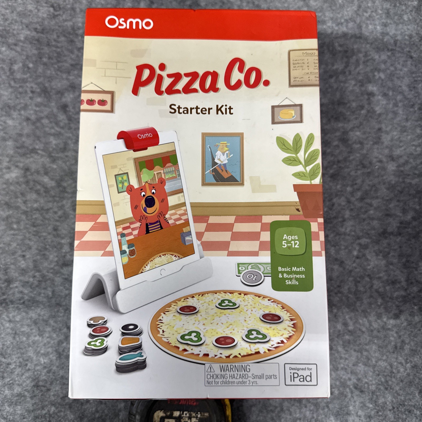 NEW Osmo Pizza Co. Game Starter Kit Educational Play Math Skills for iPad