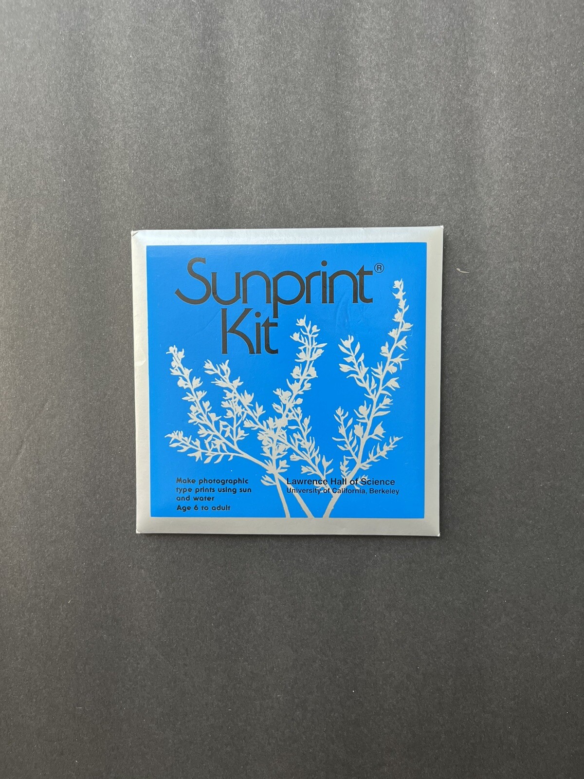 SunPrint Kit NEW, Solar Print Paper, Sun Powered Art, 10x10cm (4x4inch)
