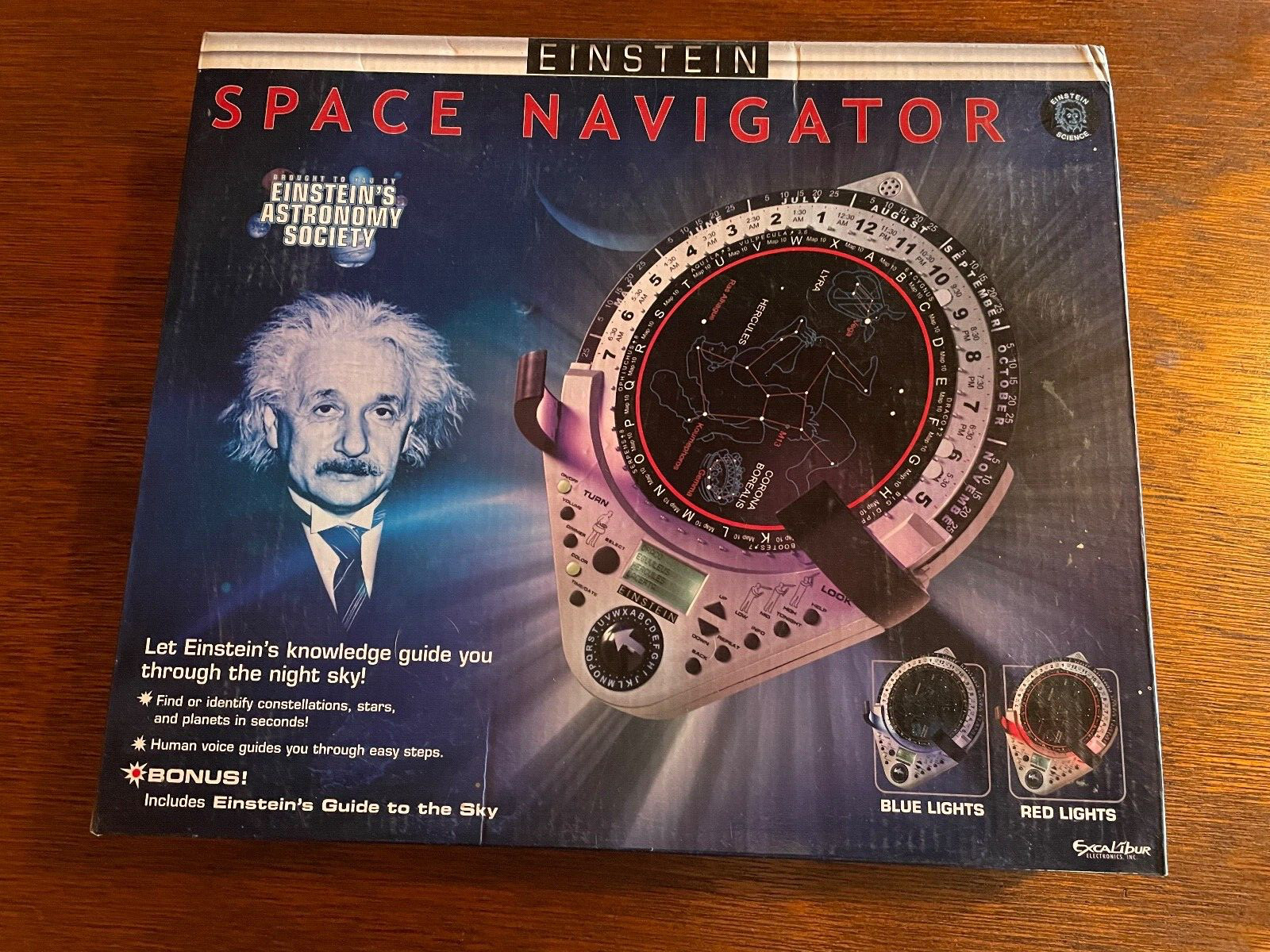 Einstein Space Navigator, Star guide