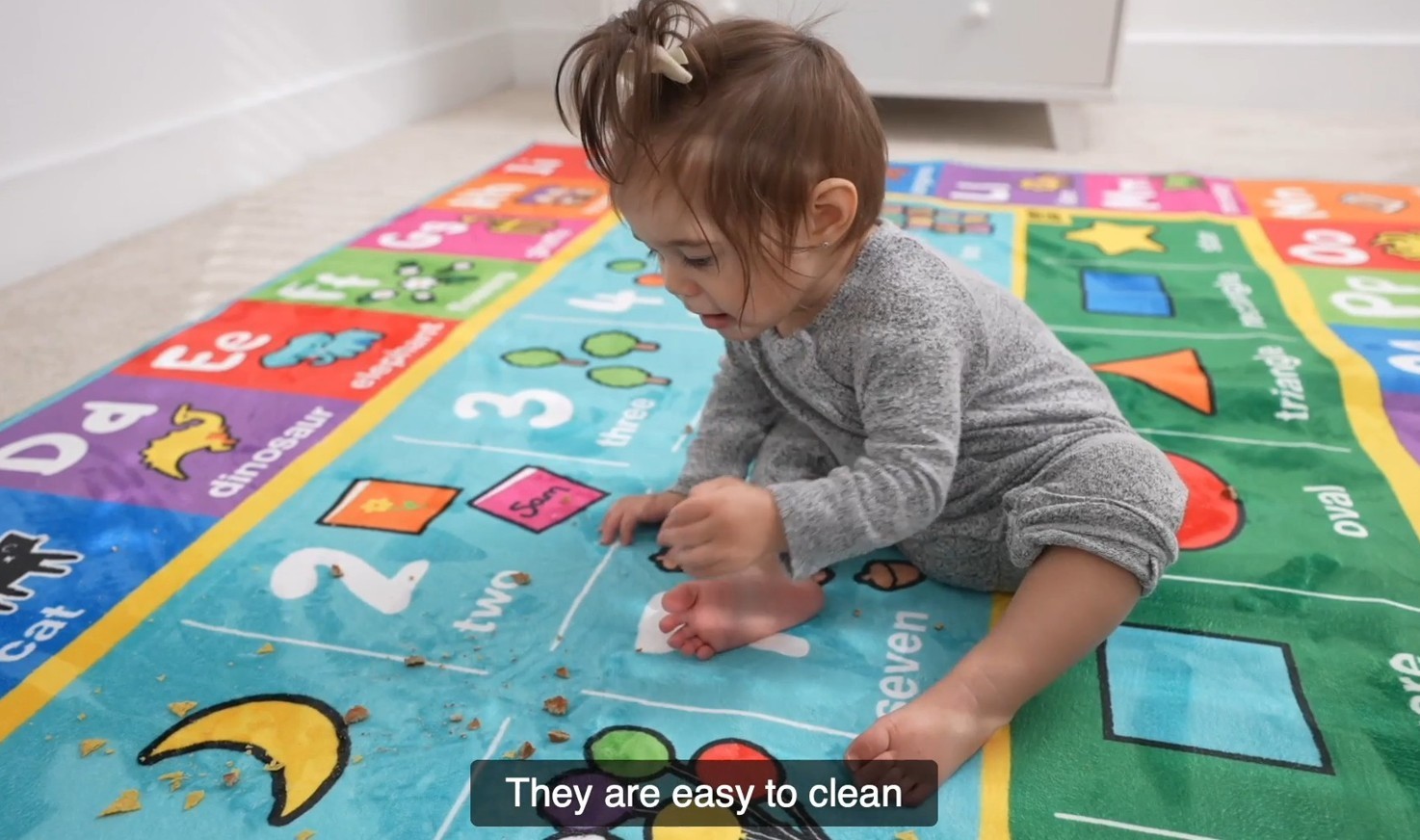 Story Rug 78″ X 58″ Child’s Play Rug with Story Book