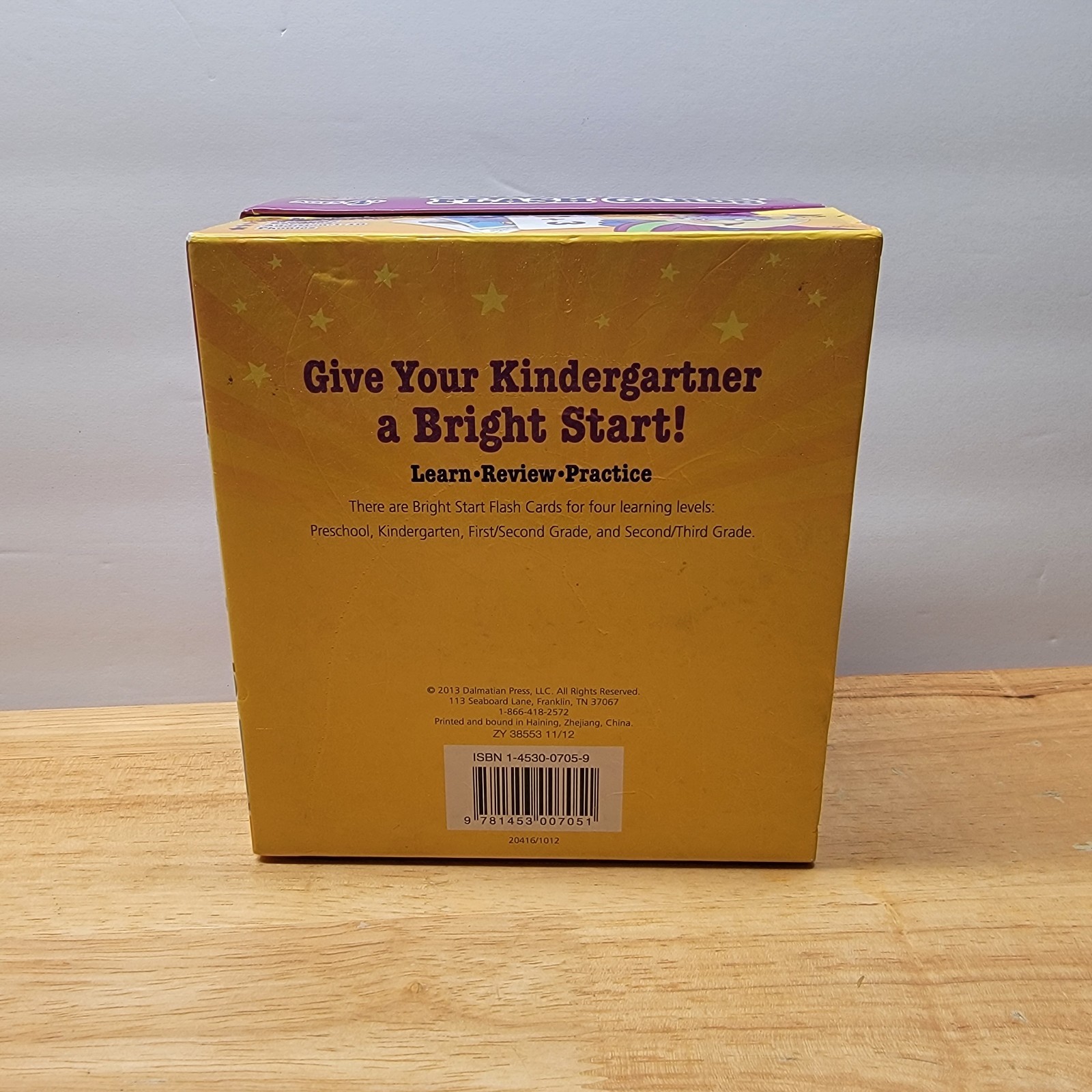 Bright Start Learn & Grow Kindergarten Flash Cards (304) Ages 4+