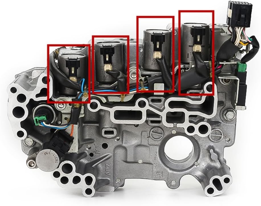 JF015E RE0F11A CVT Transmission Valve Body With Solenoid Wire Compatible with