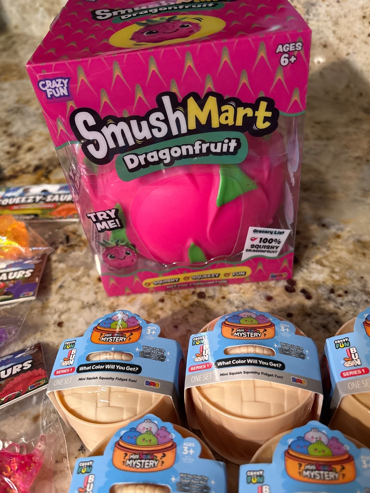RMS VIRAL AUTHENTIC Crazy Fun SmushMart Dragonfruit Squishy Squeeze BRAND NEW