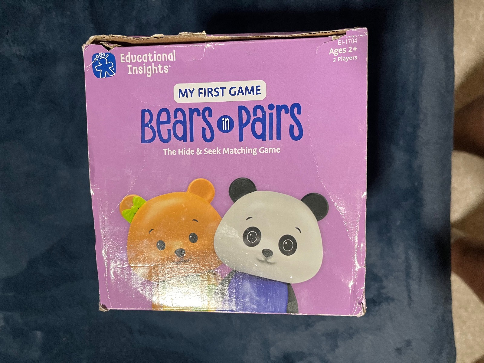 Educational Insights My First Game: Bears in Pairs, Memory & Matching Game Used