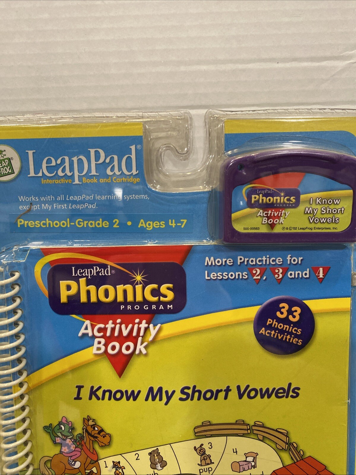 Leapfrog LeapPad Pre Math, Phonics, Life Lessons (Preschool-k up to Age 7) Books