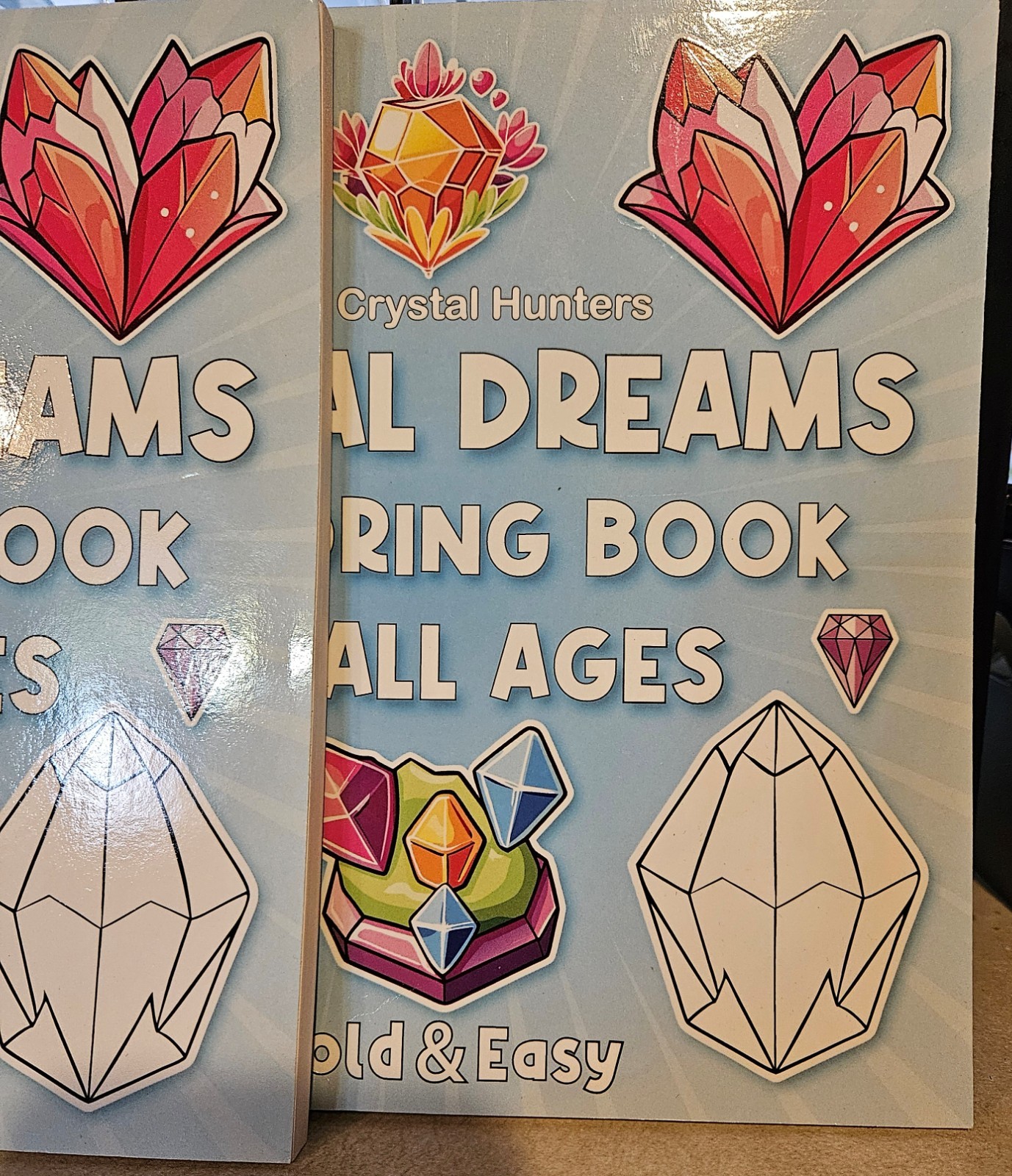 The Crystal Hunters Crystal Dreams Coloring Book – FREE SHIPPING