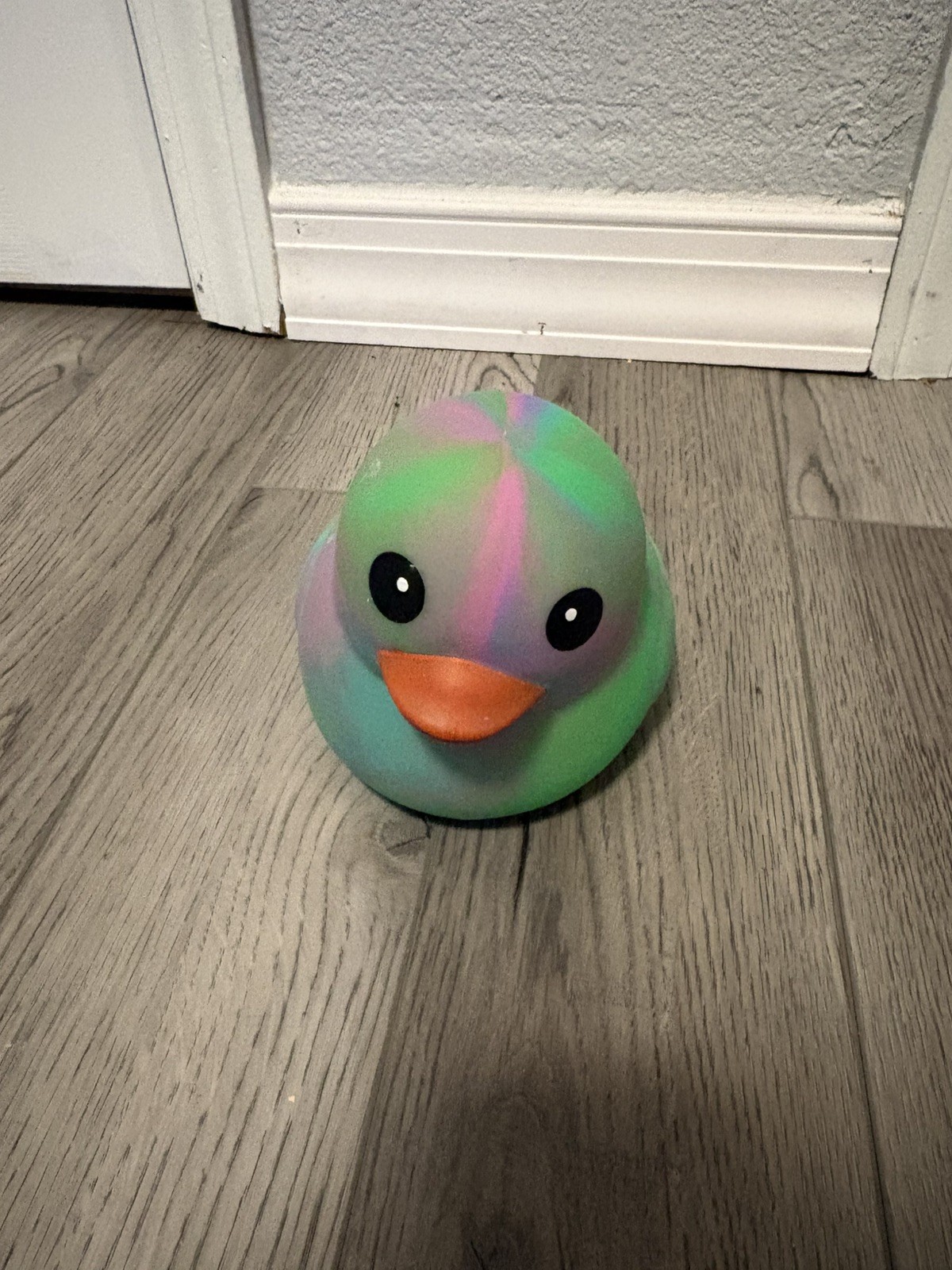 Sunny Days Jumbo Squeezy Duck – Tie-Dye Squishy Stress Relief Toy – New