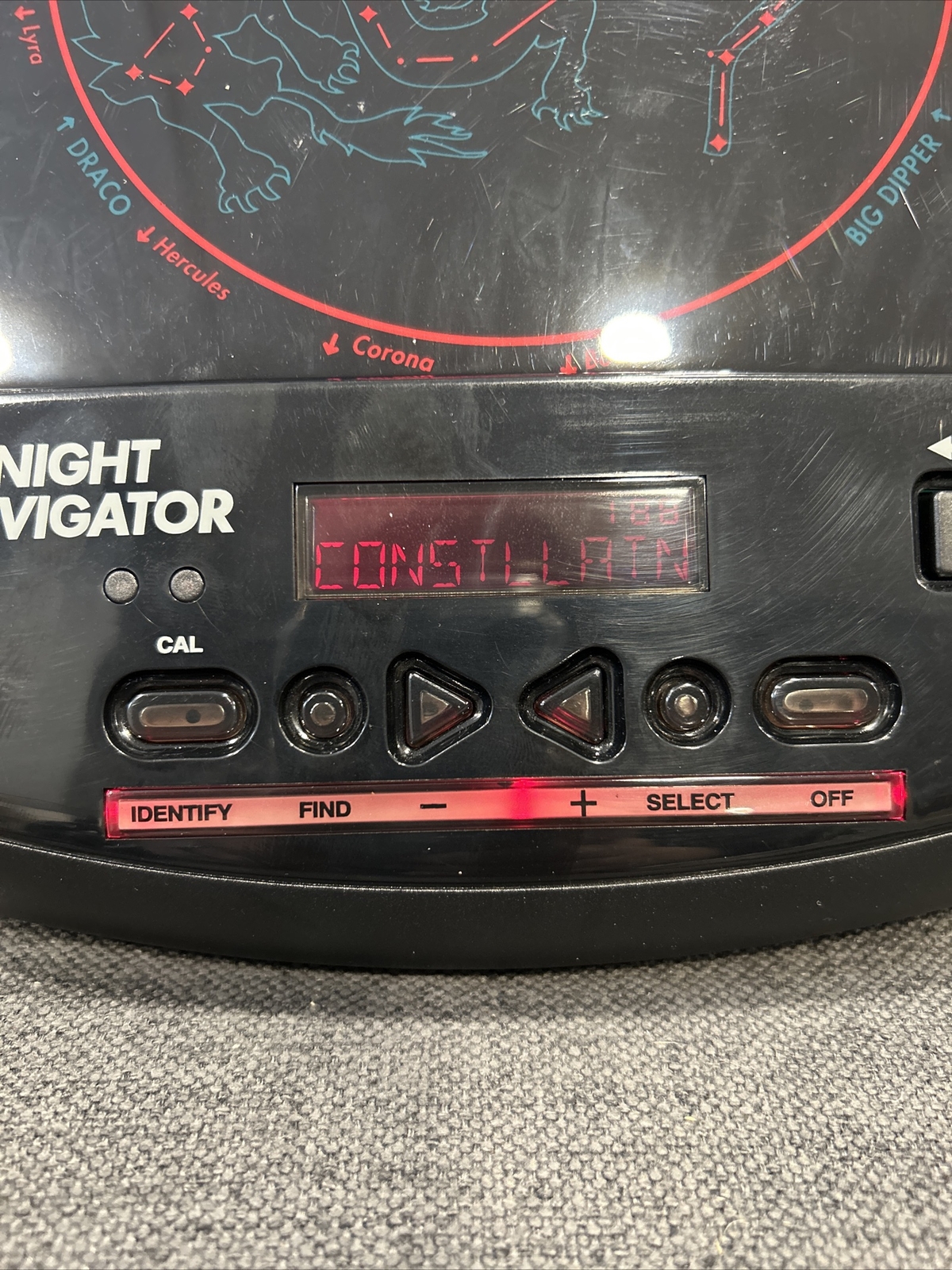 1999 Vintage Excalibur Electronic Night Navigator Model 761 Tested Stars Planets