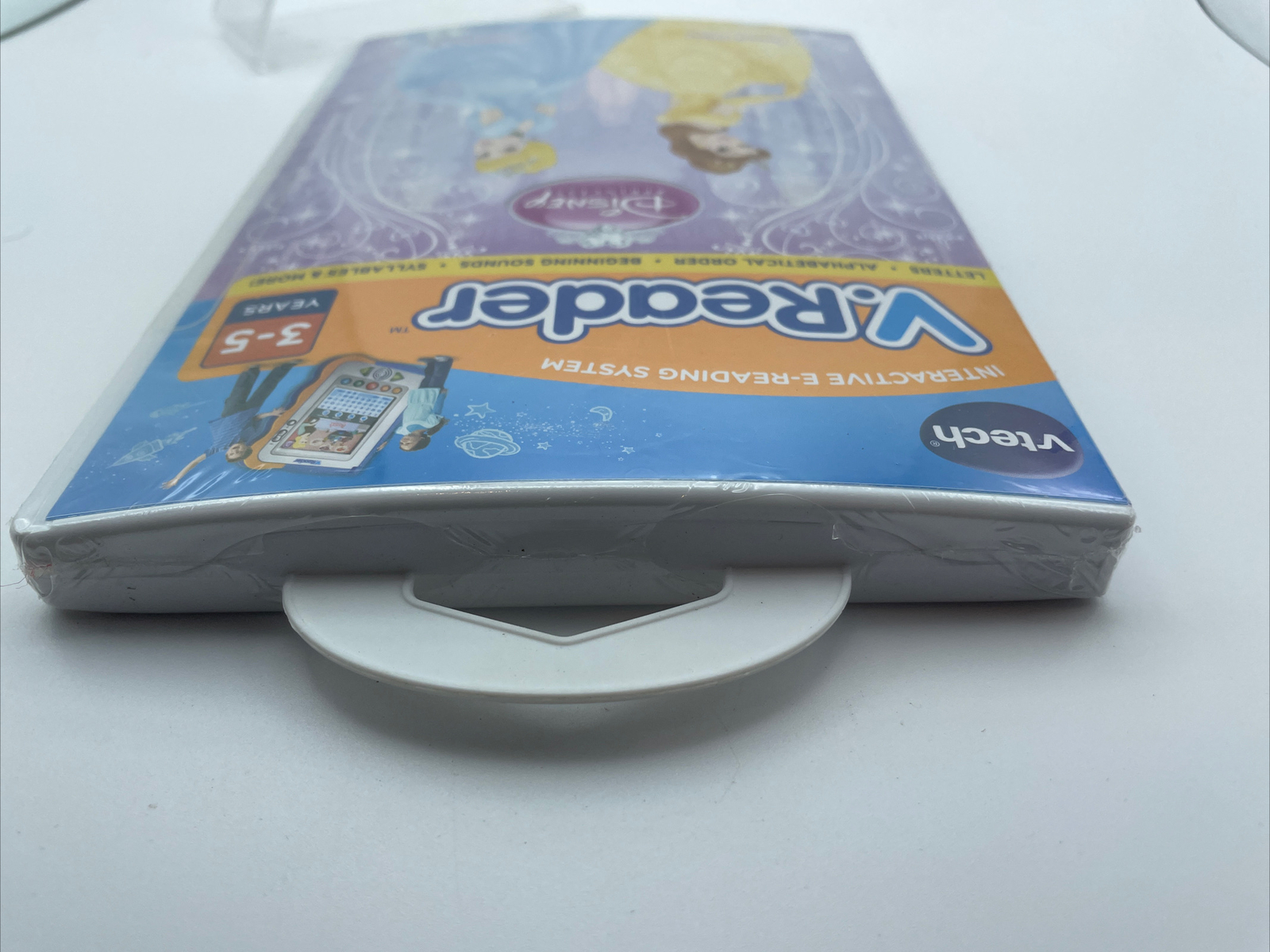 Vtech V.Reader Disney Princess Learning Game- 3-5yrs Letters/Sounds NEW/SEALED