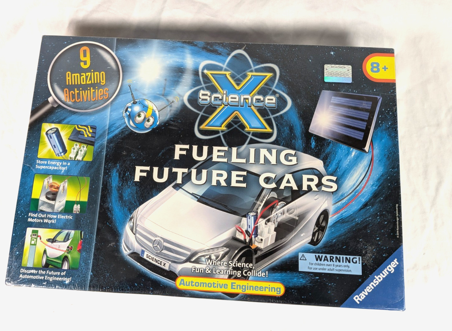 Ravensburger Science X Fueling Future Cars Science Activity Kit New Sealed