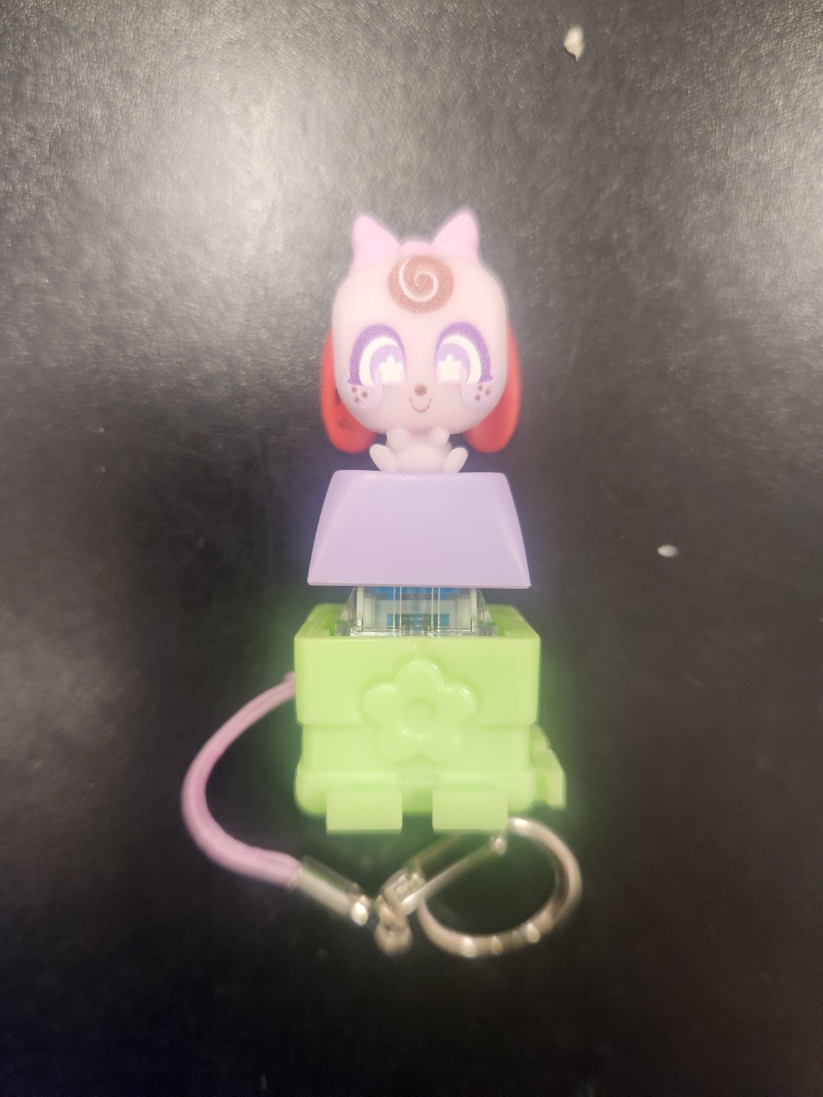 Clickeez Series 1 EPIC @Ladybunny Keychain