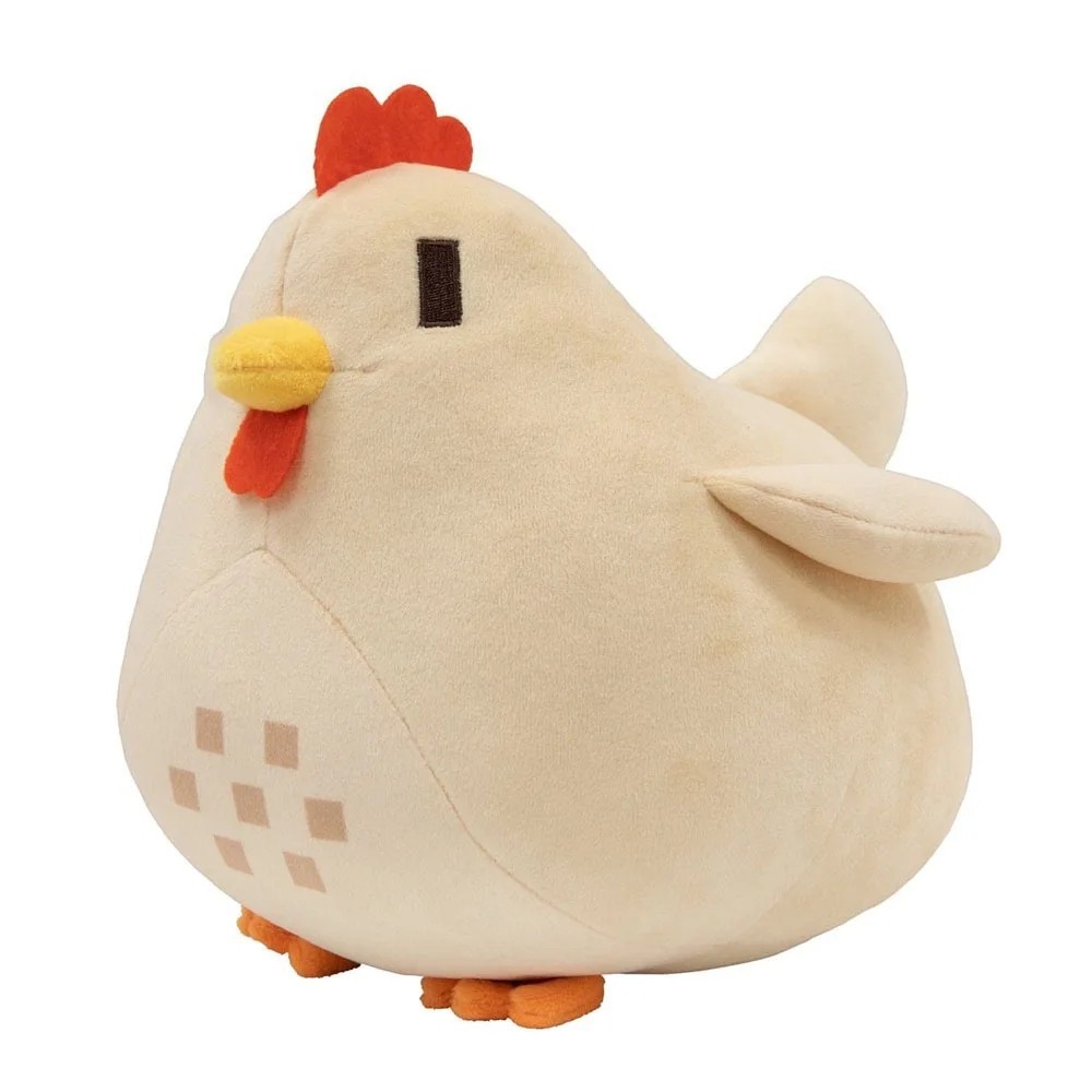 22cm Adorable Stardew Valley Chicken Plush Toys Soft Stuffed Animal Pillow KidS