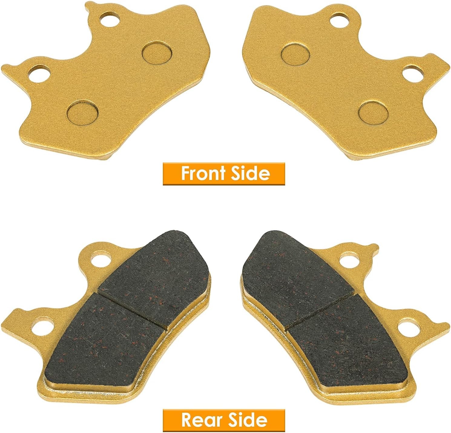 Brake Pads Heavy-duty Ceramics for Harley Davidson 2000-2007 Touring Flhtcu-i El