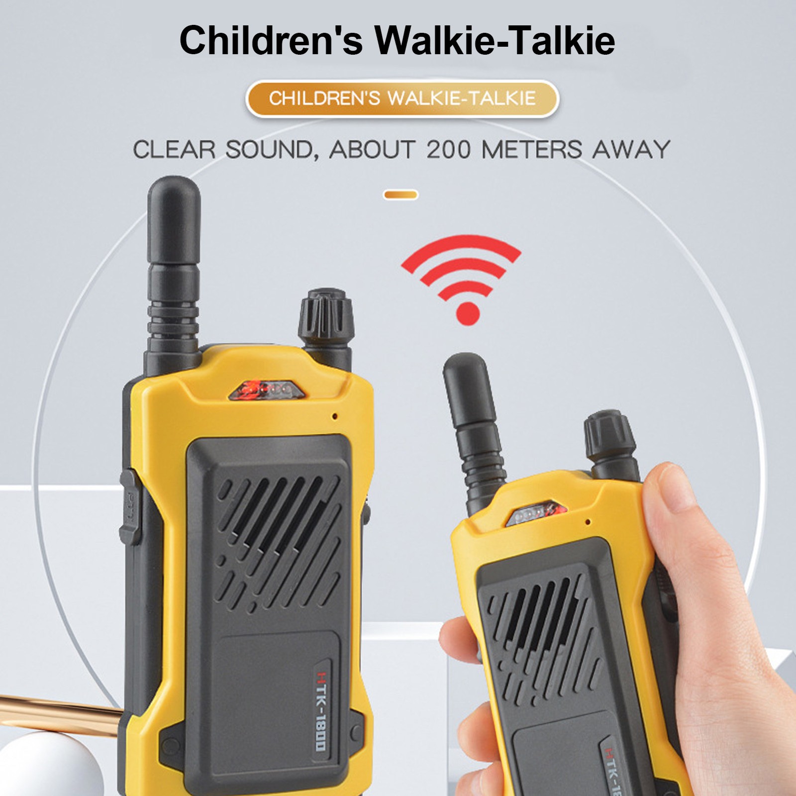 Kid Walkie Talkies Long Range Wireless Child Walky Talky Mini Interphone Toy *2