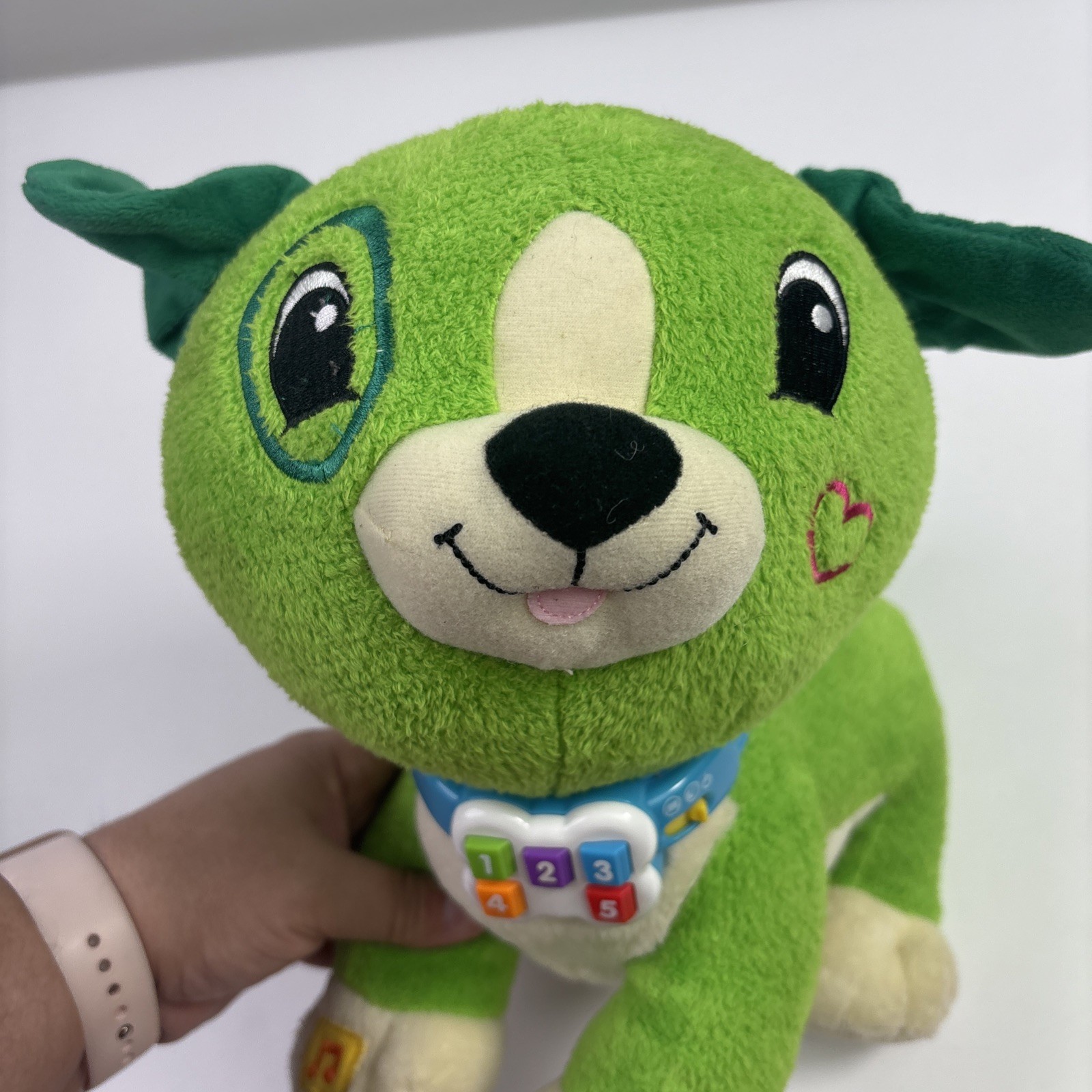 Leap Frog Read With Me Scout Interactive Plush Dog Puppy, Tested And Works Great