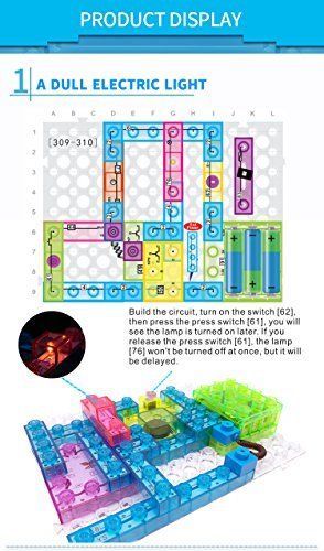7TECH 115 Projects Integrated Circuit Electronic Building Blocks 8 years old +