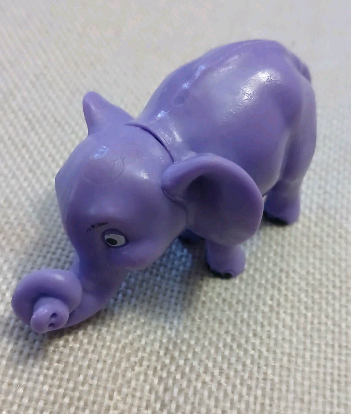 NOAH’S ARK PLAYSET Purple ELEPHANT FIGURE Veggie Tales Zoo Safari
