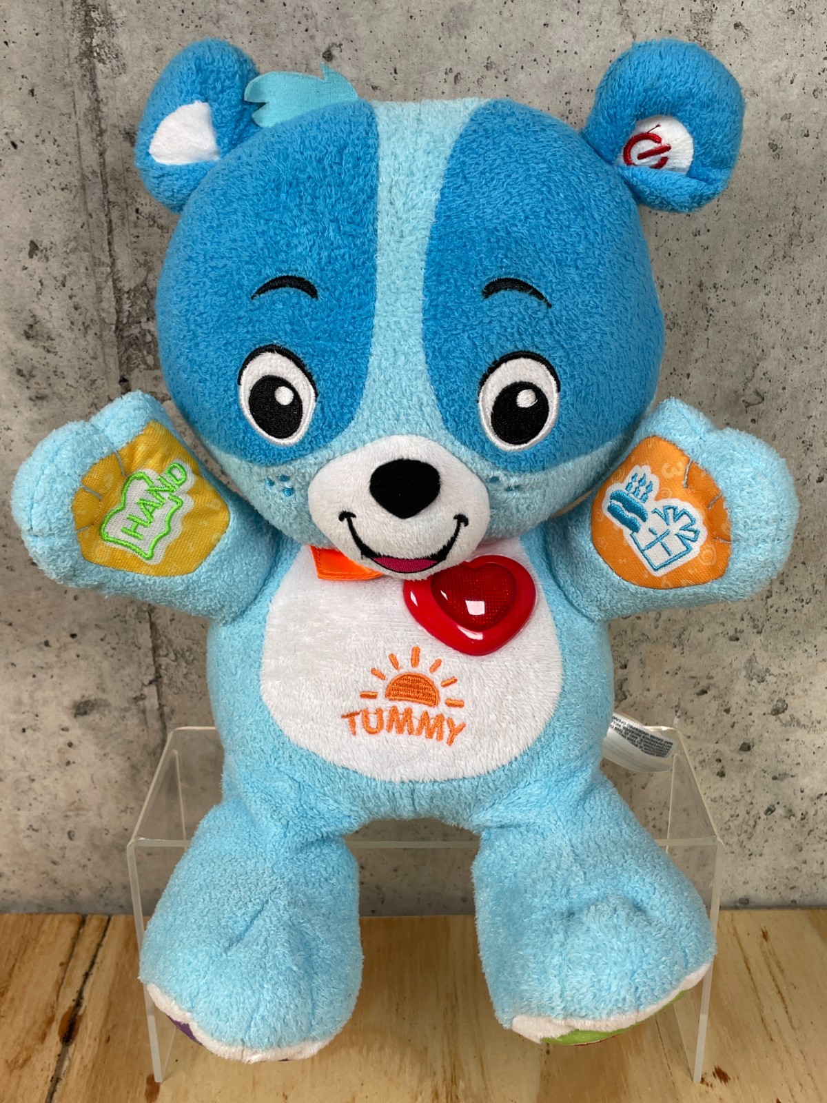 VTech Cody The Smart Cub Interactive Plush Toy Blue Lights & Sounds Baby Toddler