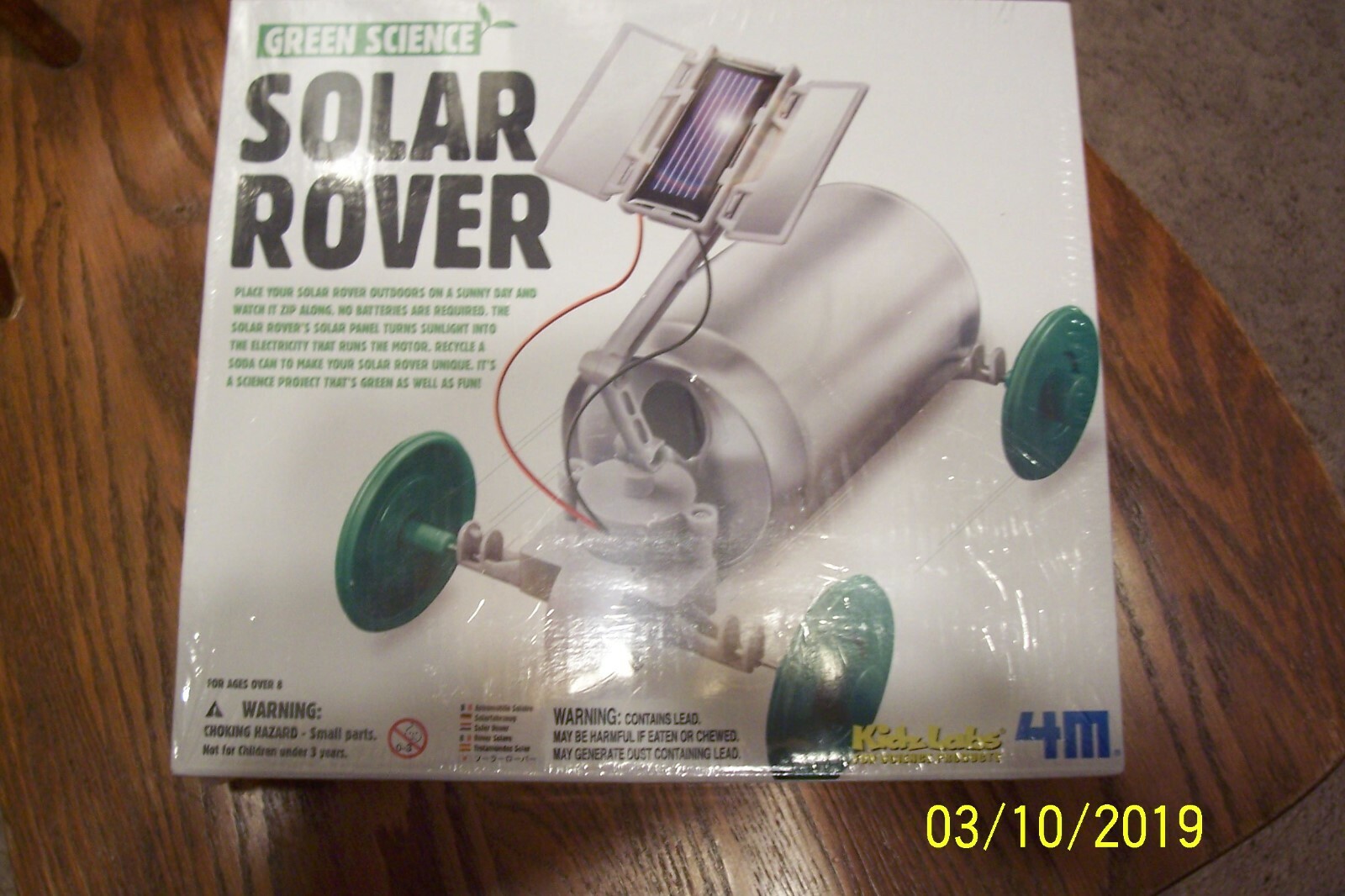 Green Science – SOLAR ROVER – NIB – Factory Sealed