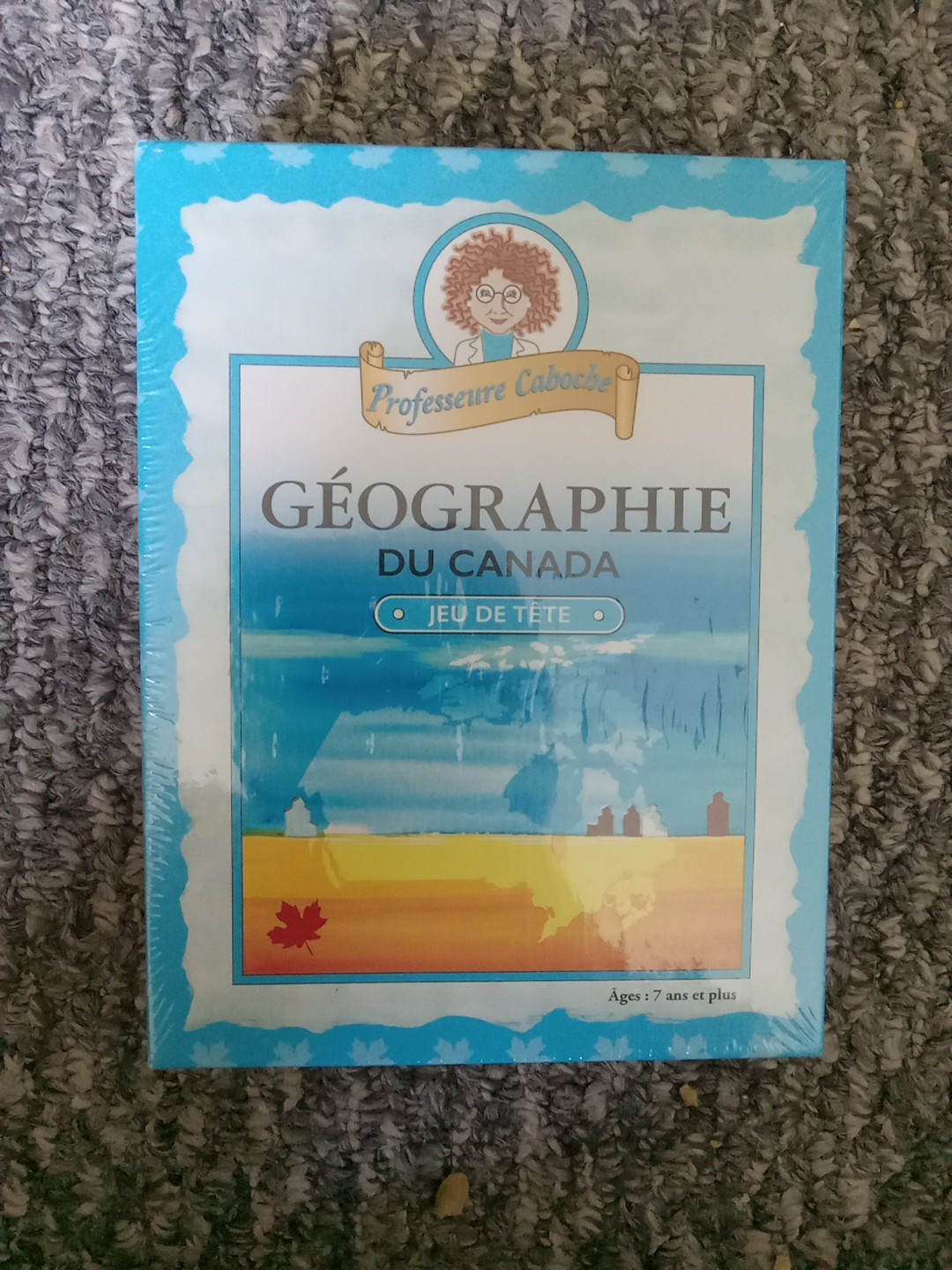 Professeure Caboche Geographie Du Canada, Ju DE Tete