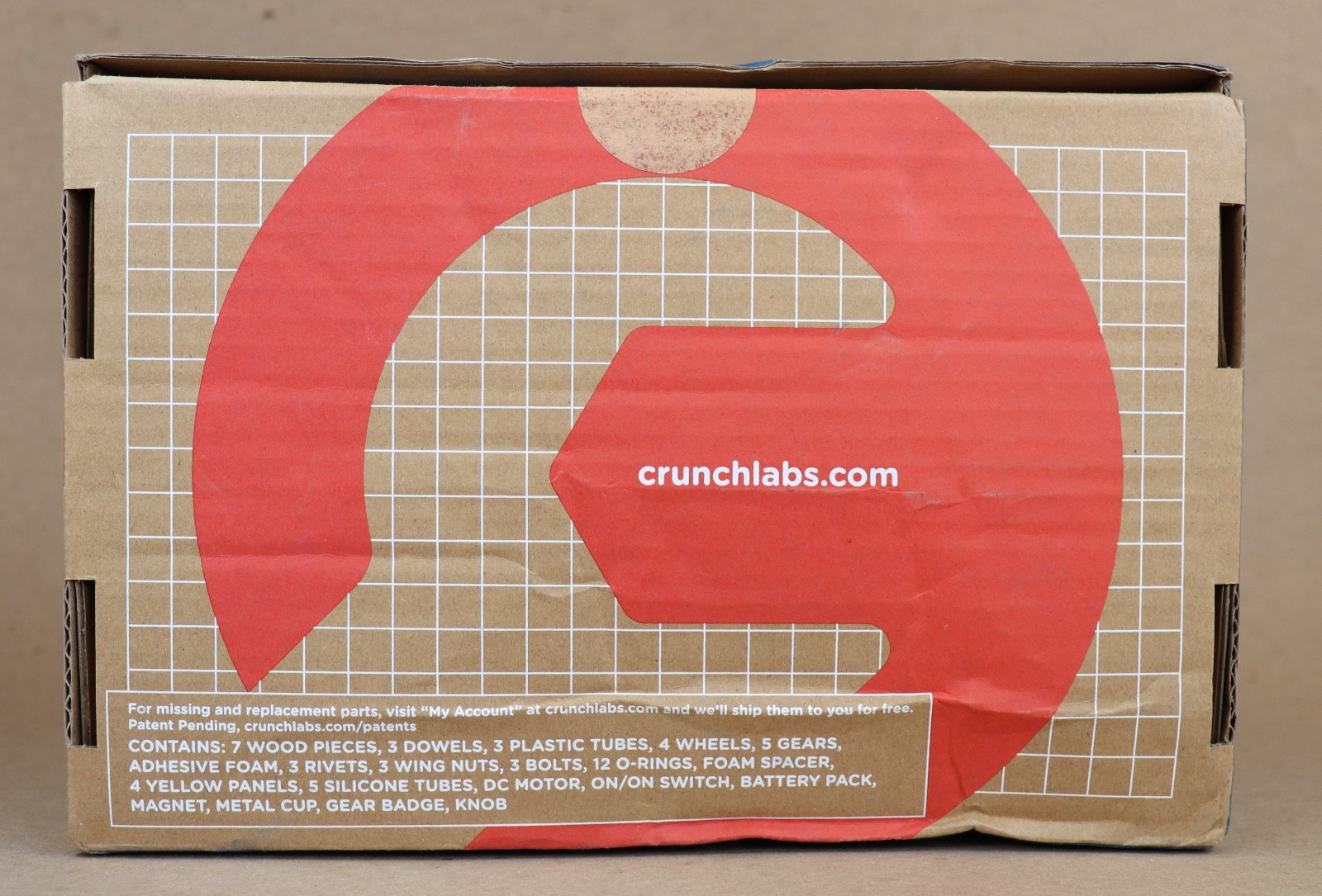 Crunch Labs Build Box by Mark Rober Year 1: Boomerang Car (Unbuilt / NEW)