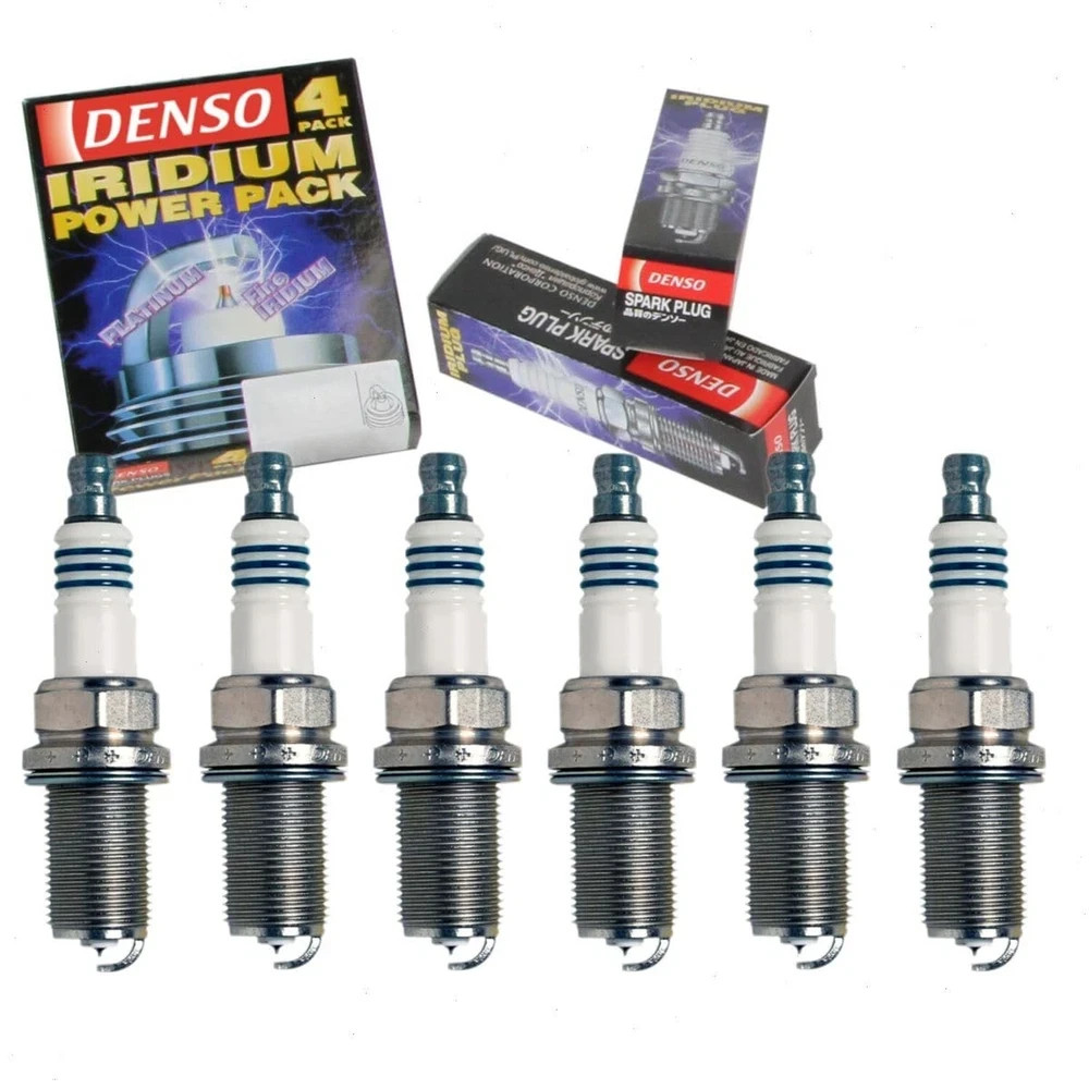 6 pc DENSO Iridium Power Spark Plugs compatible with Lexus RX350 3.5L V6 2007…