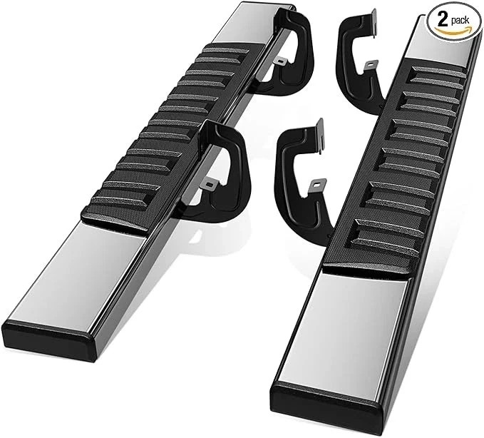 07-19 Chevy Silverado GMC Sierra Two Door Regular Cab 6.7″ Running Boards 500lbs