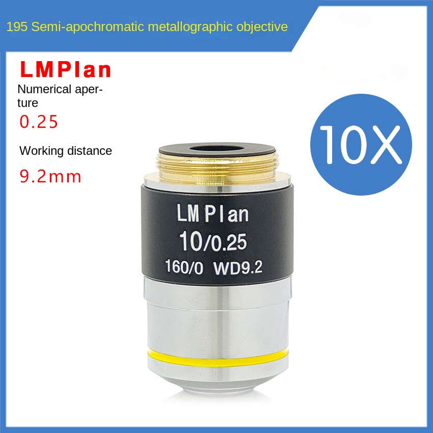 LMPlan 5X-100X Metallographic Microscope 195 Plan semi apochromatic objective