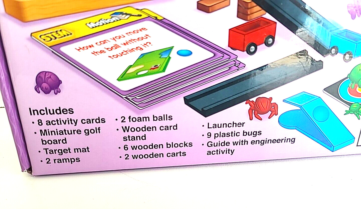 LAKESHORE EDUCATIONAL PRODUCT STEM SCIENCE STATION MOTION COMPLETE W BOX