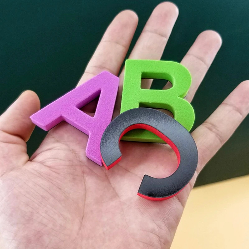 ABC Magnetic English Letter Magnetic Stickers Refrigerator Stickers Educational