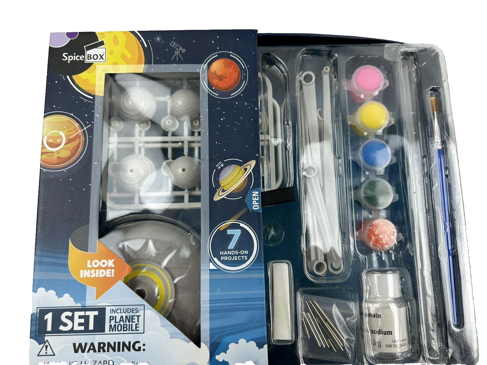 SpiceBox Children’s STEM Kits Science Lab Super SpaceMulti Colors13404 box wear